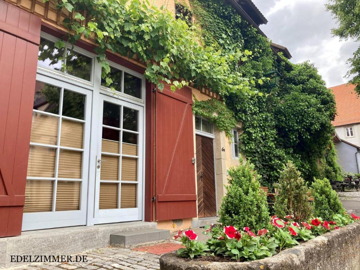 Gastehaus Edelzimmer Rothenburg ob der Tauber Exterior photo