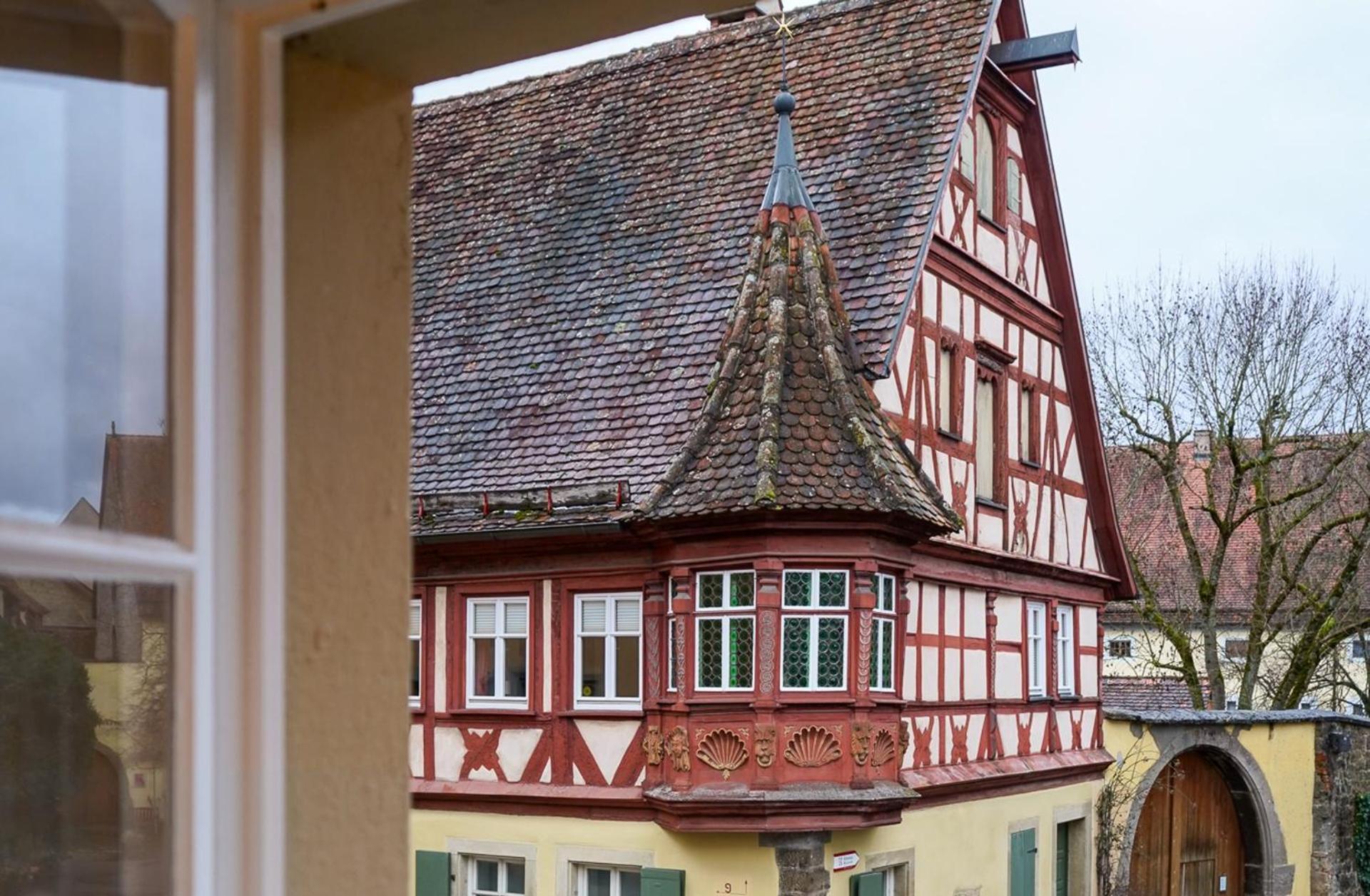 Gastehaus Edelzimmer Rothenburg ob der Tauber Exterior photo